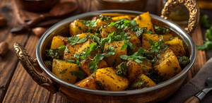 Homestyle Aloo Methi