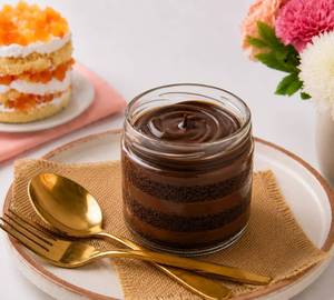 Chocolate Brownies Jar Cake 300Gm