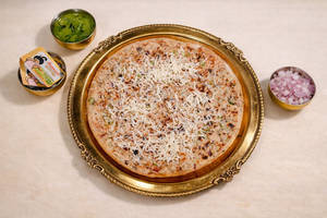 Onion Cheese Paratha With Amul Butter