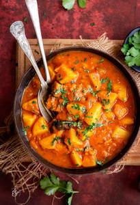Aloo Tamatar Gravy [no onion & no garlic]