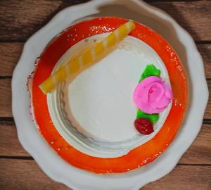 Vanilla Normal Cake [500 Grams] without Cool cake