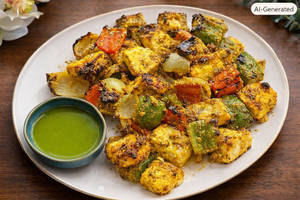 Pesto Paneer Tikka