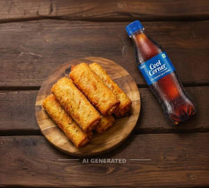 Bread Roll (4 Roll) + Cold Drink