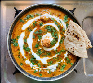 Chicken Butter Masala + Plain Roti (2 pieces)
