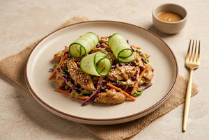Peanut Slaw Chicken Salad