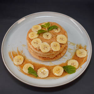 Peanut Butter & Banana Pancakes