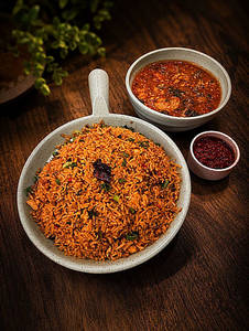Korean Rice With Gravy