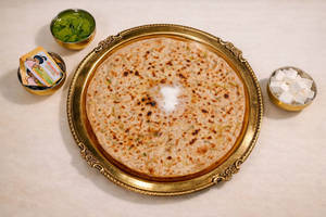 Paneer Paratha With Amul Butter