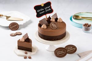 Chocolate & Hazelnut Trinity Bento Cake (300 gms)