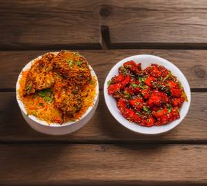 Chilli Chicken + Chicken Biryani 500Ml