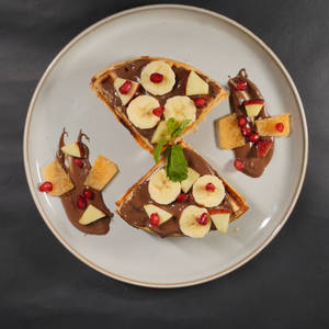 Nutella, Fruits & Nuts Pancakes