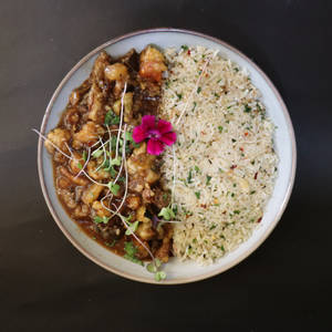 Vegetarian Teriyaki Rice Bowl