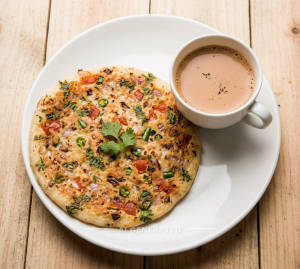 Uttapam Dosa + Chai