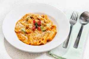 Penne In Pink Sauce Pasta