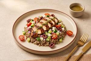 Mediterranean Quinoa Chicken Salad
