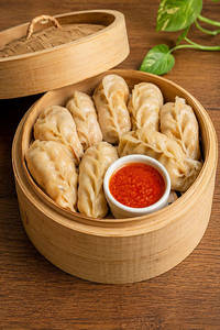 Steamed Momos