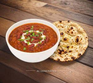 Rajma + Tandoori Roti (1 Piece)
