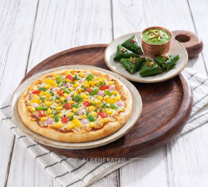 Corn Pizza + Paan Blast