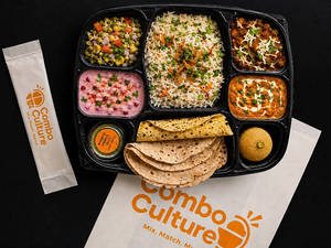 High Protein Veg Thali (45g Protein)