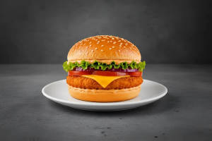 Patty chicken burger [double]
