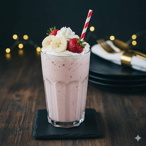 Banana Strawberry Shake