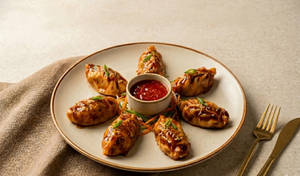 Multigrain Chicken Momos