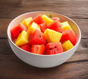 Watermelon And Pineapple Fruits Salad