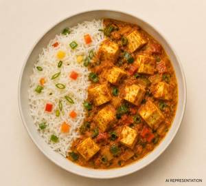 Butter Paneer Rice Bowl