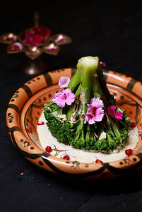 Malai Brocolli (no Onion No Garlic)