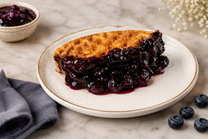 Blueberry Cream Cheese Waffle Sandwich
