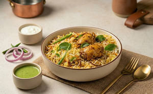 Dum Chicken Biryani