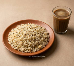 Jeera Rice + Cold Coffee