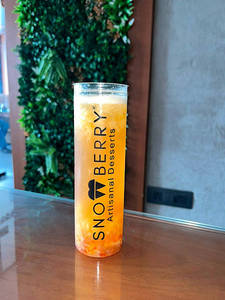 Pineapple Tropical Boba Drink