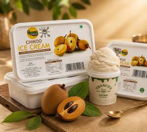 Chickoo Gold Ice Cream