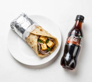 1 Paneer Roll + Cold Drink [200 Ml]