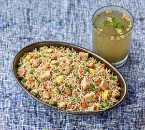 Chicken Fried Rice + Jal Jeera