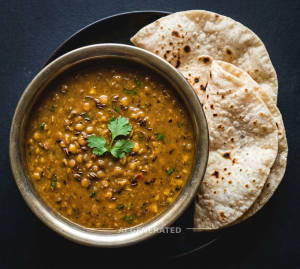 Jeera Dal + Phulka (2 pieces)