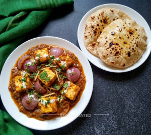 Paneer Do Payaza + Tawa Roti 2p