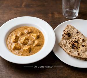 Khoya Paneer + Tandoori Roti (1 Piece)