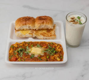 Butter Bhaji + Buttermilk