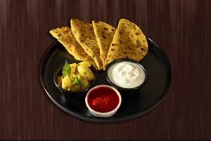 Thepla plate