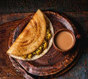 Masala Dosa + Tea