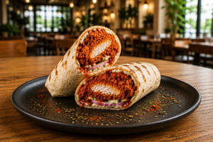 Tandoori Blaze Crispy Chicken Wrap