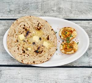 Boil Egg Fry (2 Pcs) + Chapati (1 Piece)