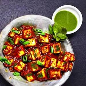 Canteen Style Chilli Paneer Dry