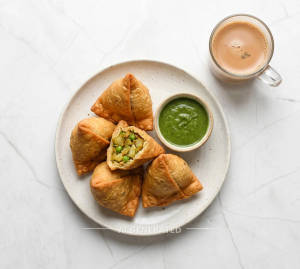 Samosa + Tea