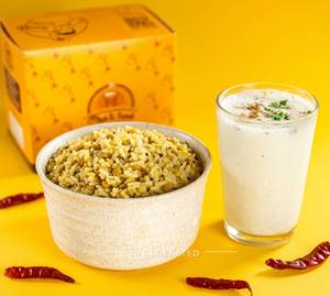 Plain Khichdi + Buttermilk