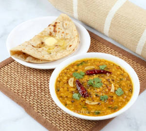 Dal Fry + Butter Roti (1 piece)