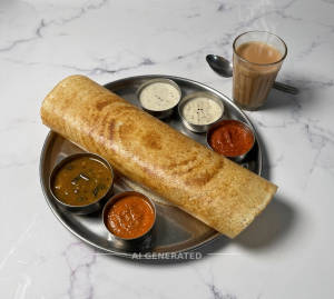 Dvg Benne Dosa + Tea
