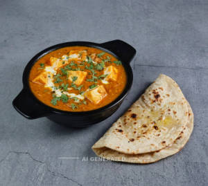 Paneer Toofani half + Tawa Roti (2 pieces)
